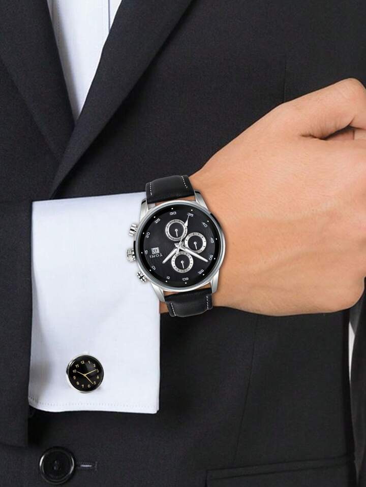 TOMI T-601 S6 Chronograph Watch Business Luxury Watch