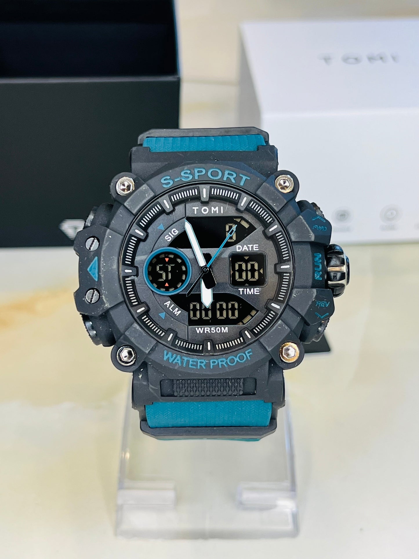 TOMI T-228 Men's Sports Watch Military Sports Watch
