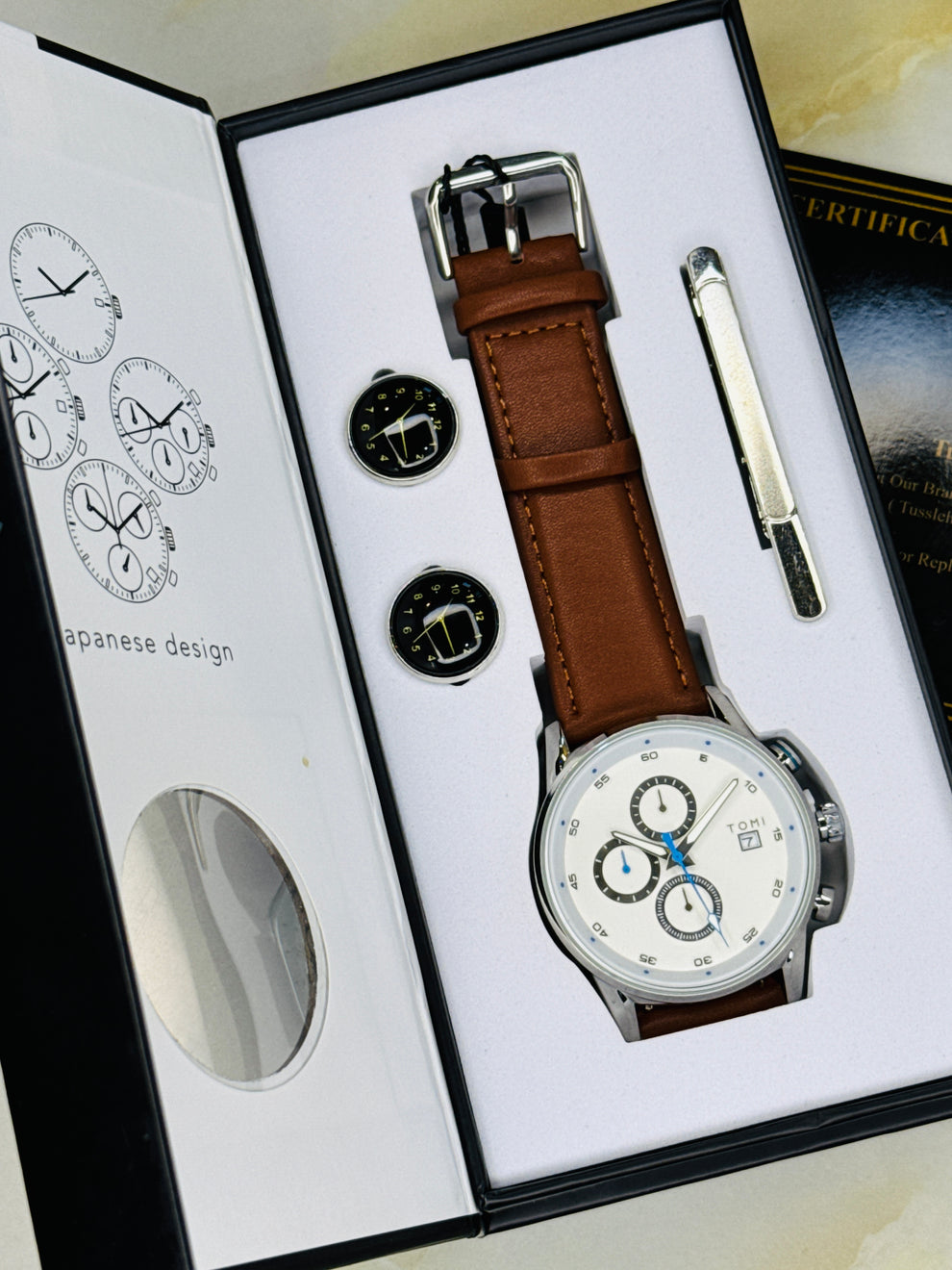 TOMI T-601 S6 Chronograph Watch Business Luxury Watch