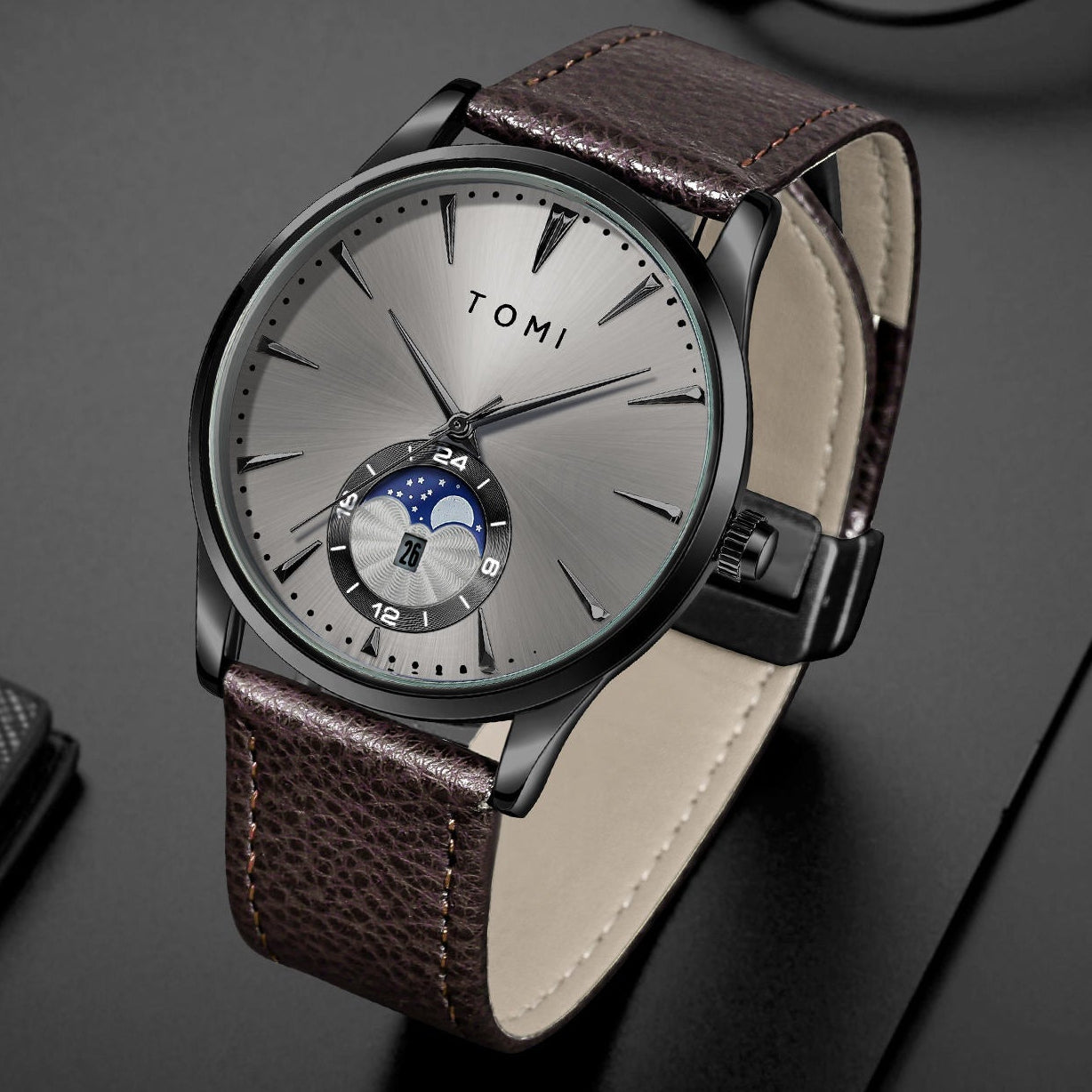 Tomi様 TOMI T-024 Magnet Lock Business Luxury Watch – Tomiwatches.pk
