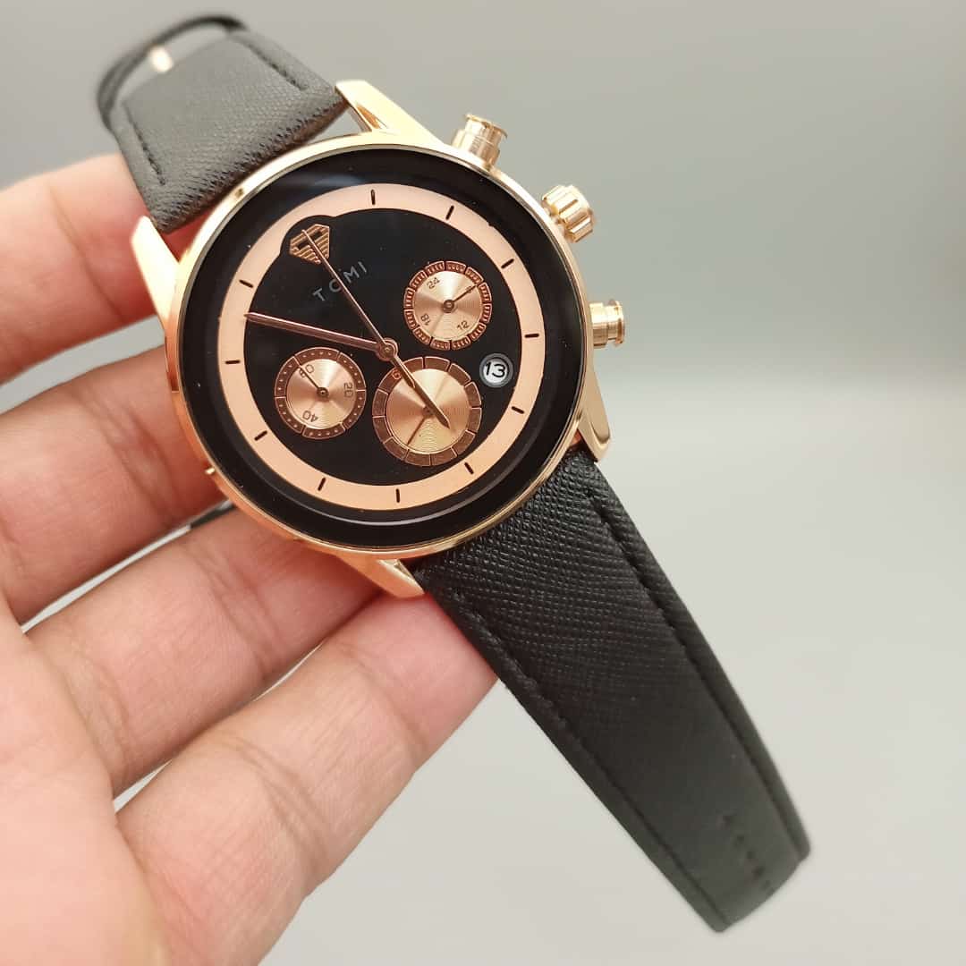 TOMI T-603 S6 Series Luxury Business Watch Cufflinks Tie Pin