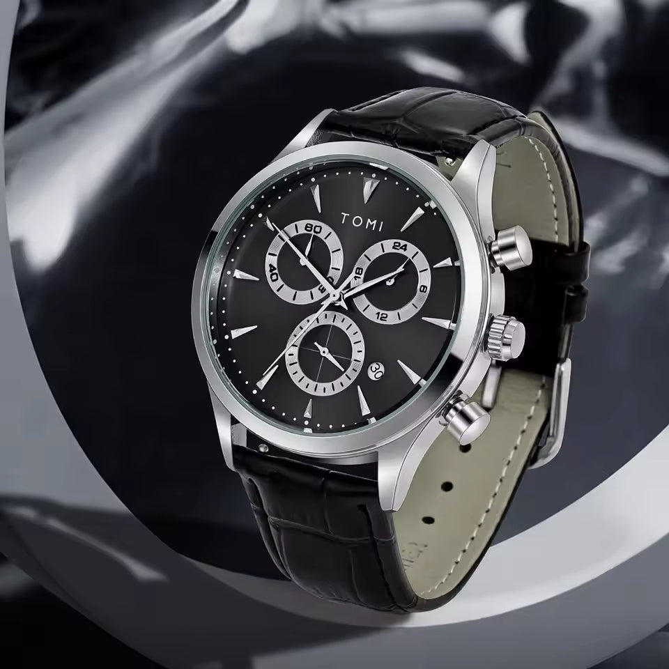 TOMI T-602 Chronograph Premium Luxury Business Men's Watch