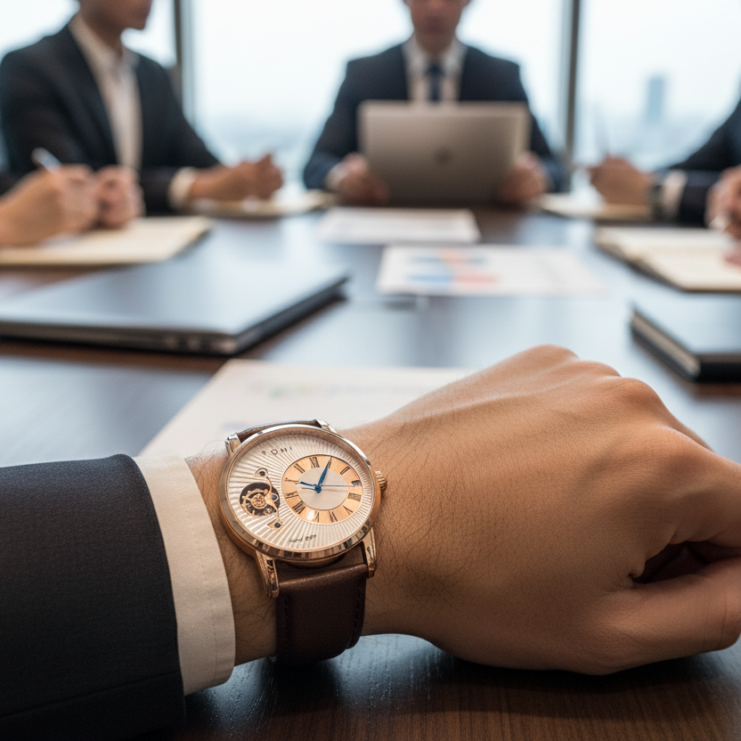 TOMI T-104 Face Gear Dual Strap Watch