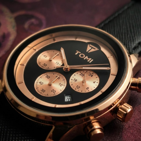 TOMI T-603 S6 Series Luxury Business Watch Cufflinks Tie Pin