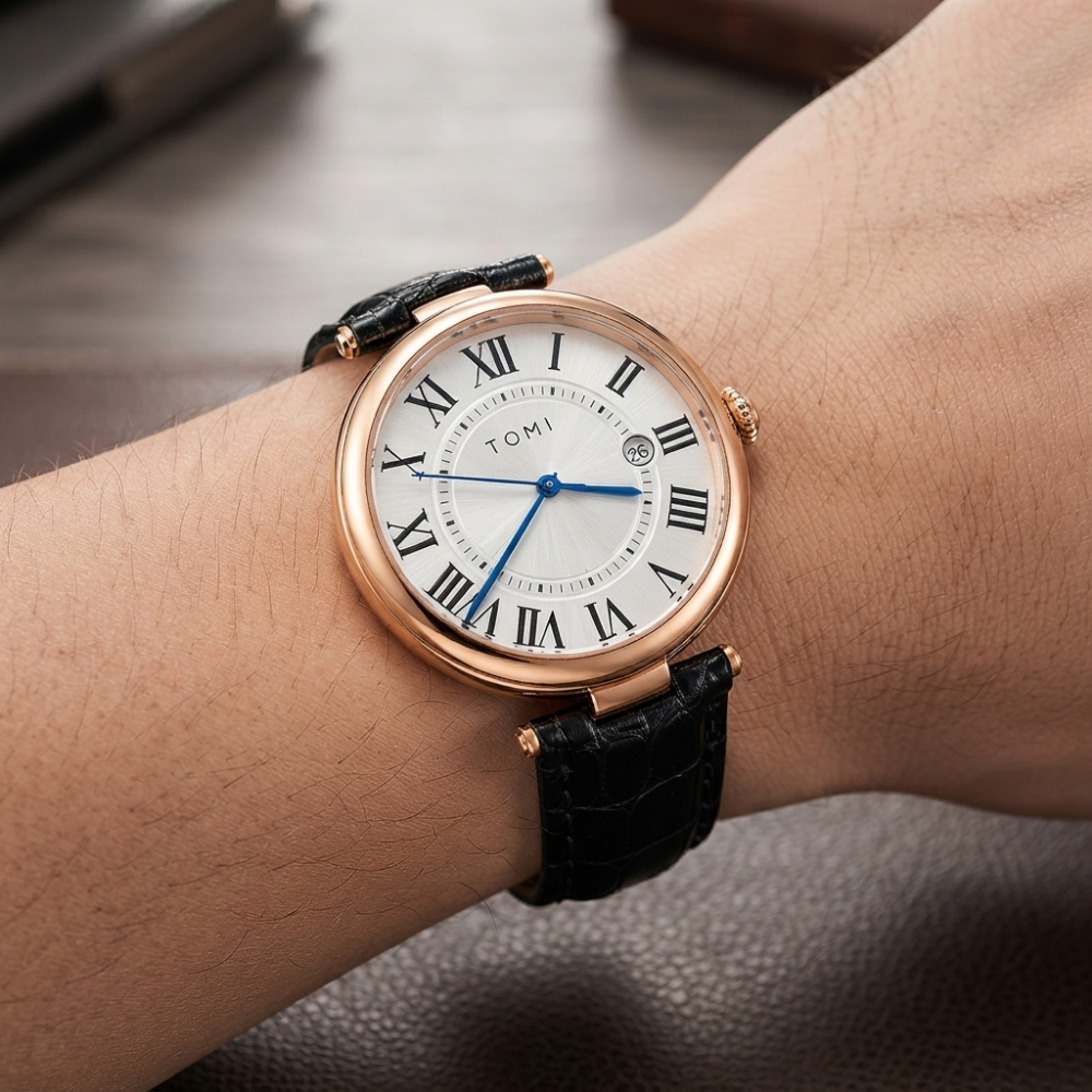 TOMI T-075 Business Luxury Wrist Watch