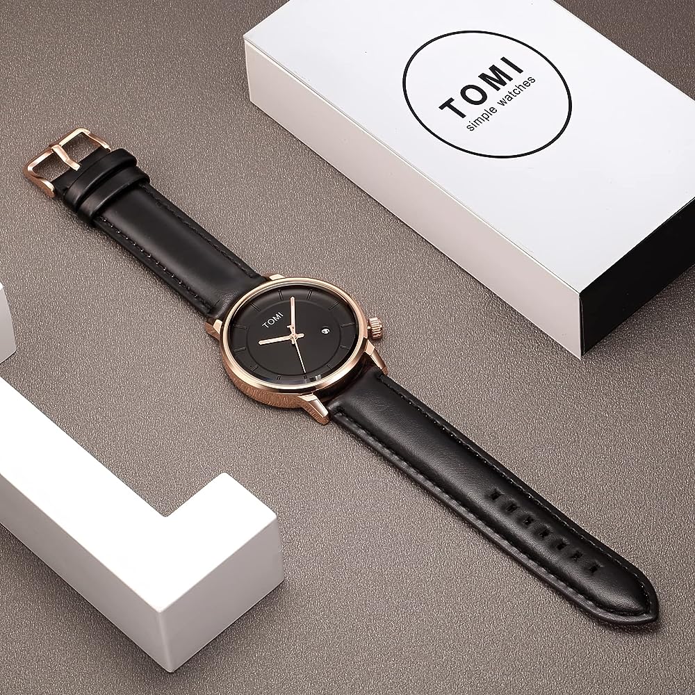TOMI S8 Series Customised T-101 Gift Set Watch With Wallet And Pen Quartz