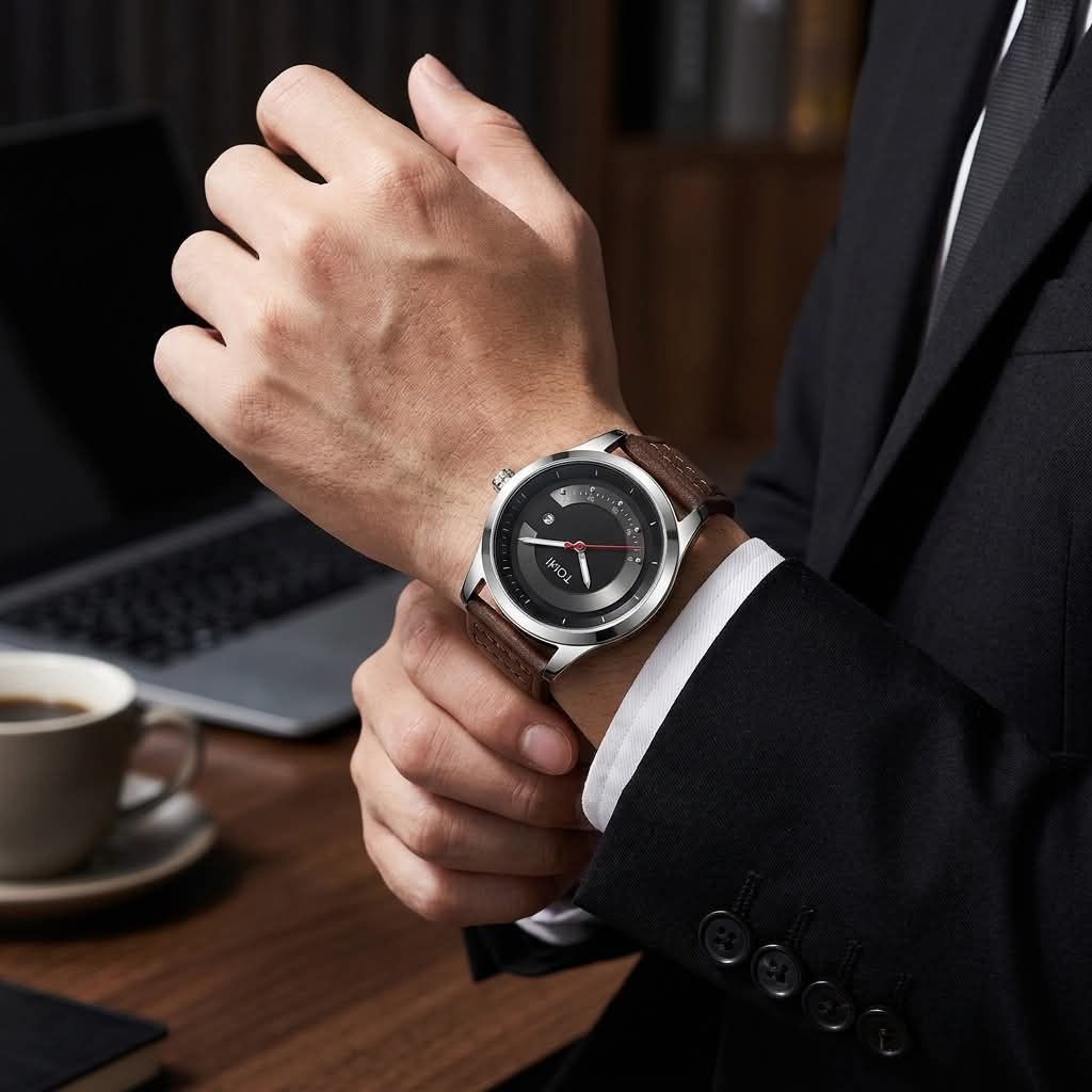 TOMI T-099 Business Wrist Watch For Men Date quartz
