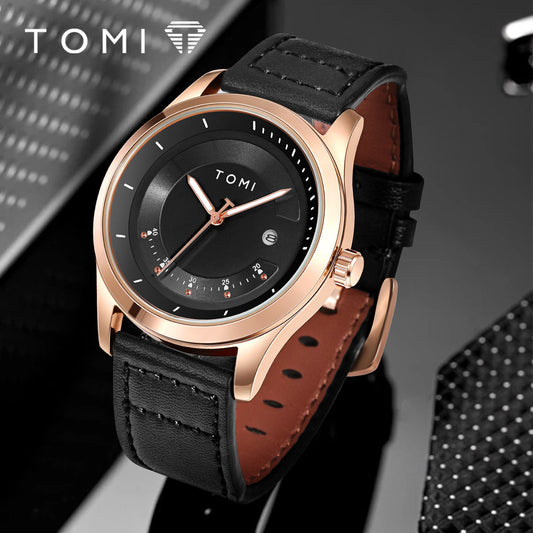 TOMI T-099 Business Wrist Watch For Men Date quartz