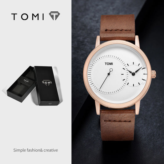 TOMI T-087 Vintage Classic Unisex Watch
