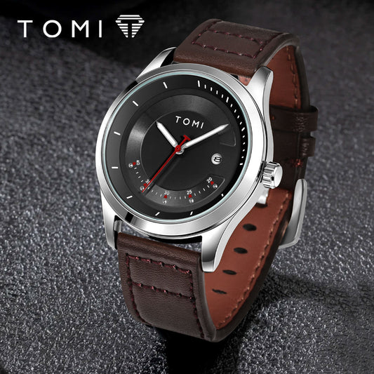 TOMI T-099 Business Wrist Watch For Men Date quartz