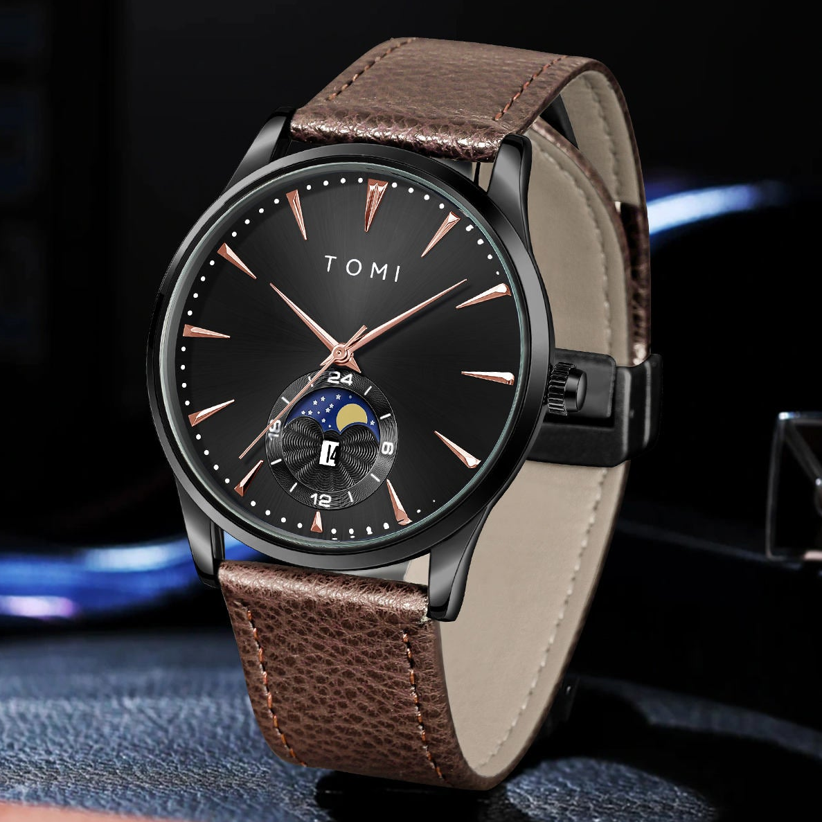 TOMI T-024 Magnet Lock Business Luxury Watch – Tomiwatches.pk