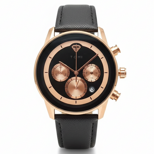 TOMI T-603 S6 Series Luxury Business Watch Cufflinks Tie Pin