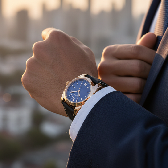 TOMI T-095 Luxury Watch Dial Quartz Date