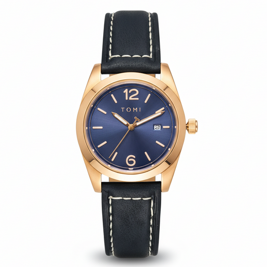 TOMI T-095 Luxury Watch Dial Quartz Date