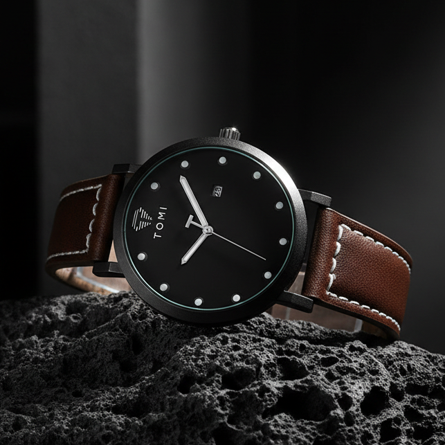 TOMI T-074 Luxury Watch Date Quartz