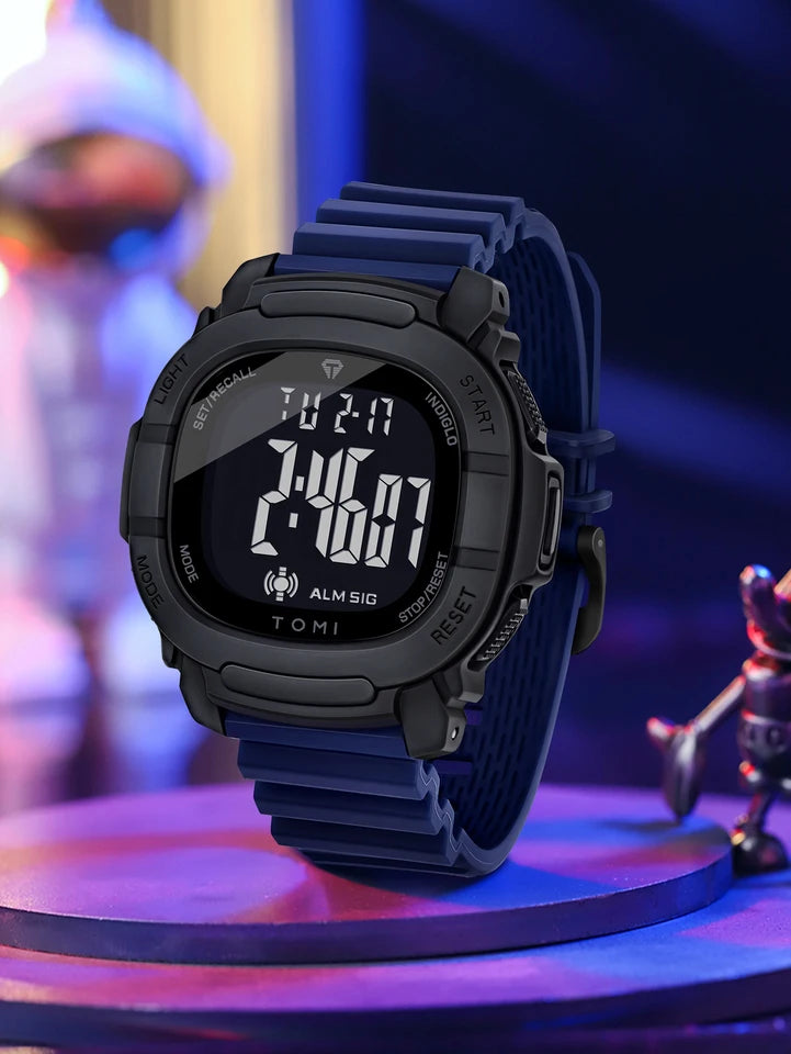 TOMI T-208 New Gift Box Packaging Men's Simple Casual Sports Electronic Watch