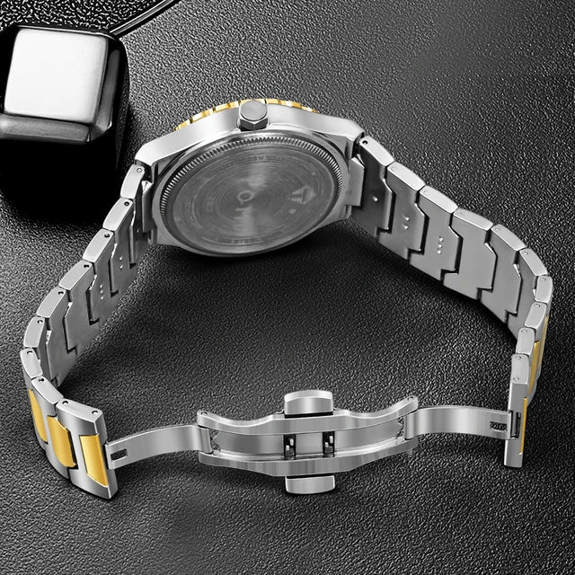 TOMI T-302 S3 Series Chain Watch With Ring Brooch & Chain Adjuster Gift Box