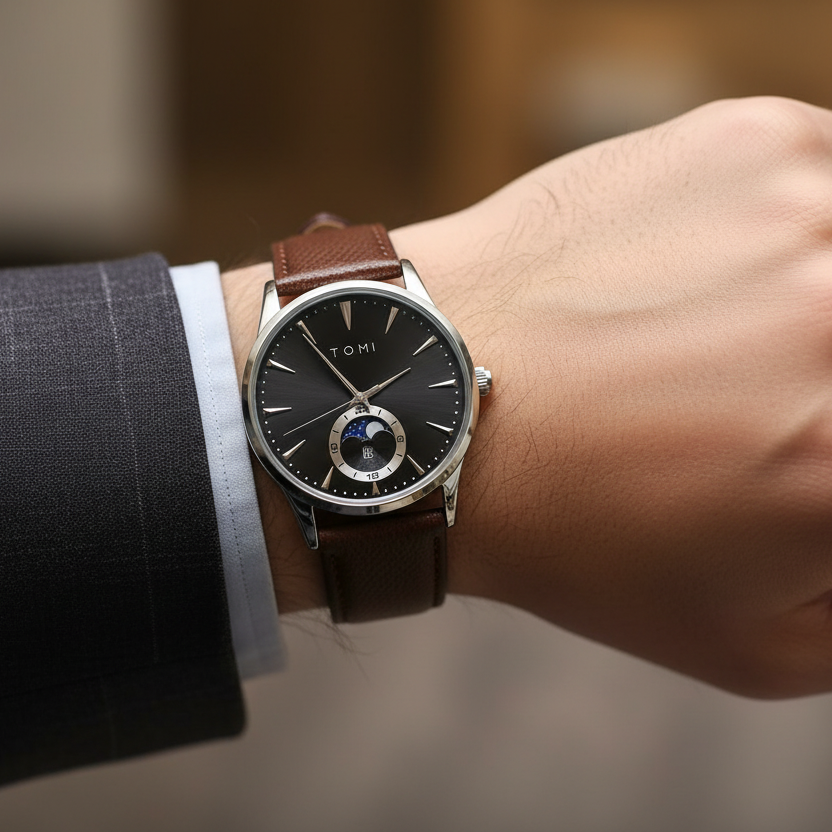 TOMI T-024 Magnet Lock Business Luxury Watch