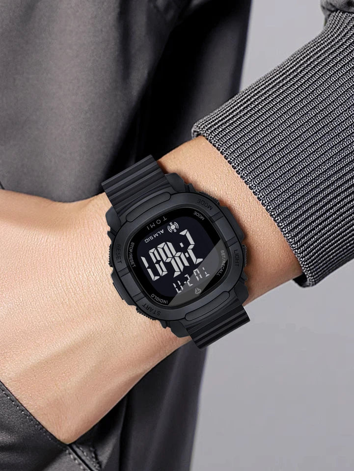 TOMI T-208 New Gift Box Packaging Men's Simple Casual Sports Electronic Watch