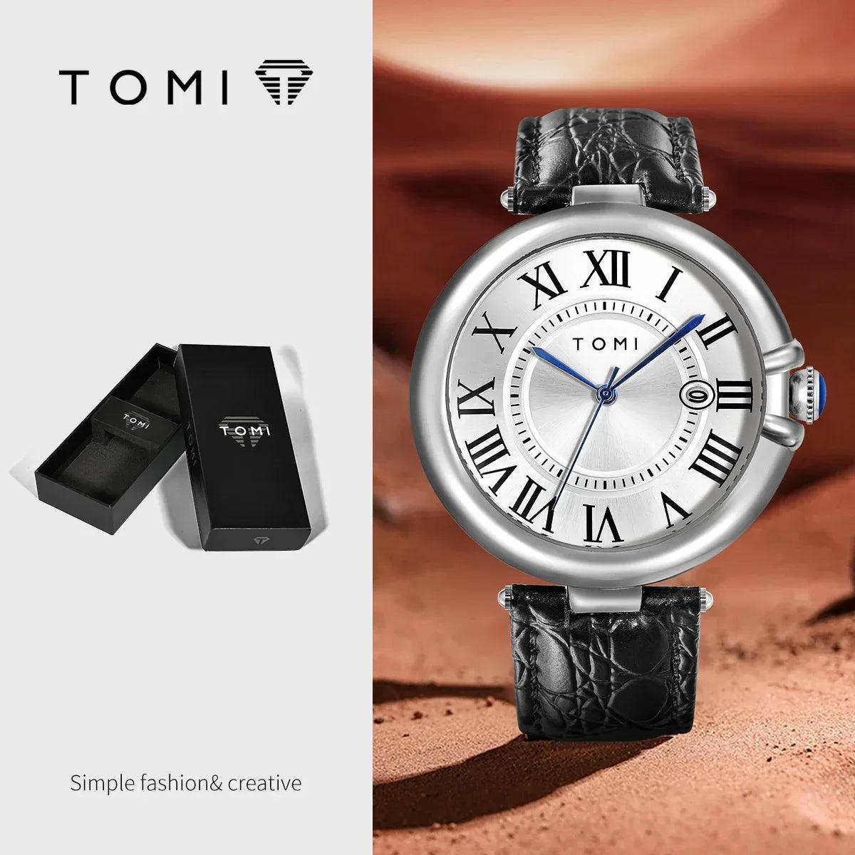 TOMI T-075 Business Luxury Wrist Watch