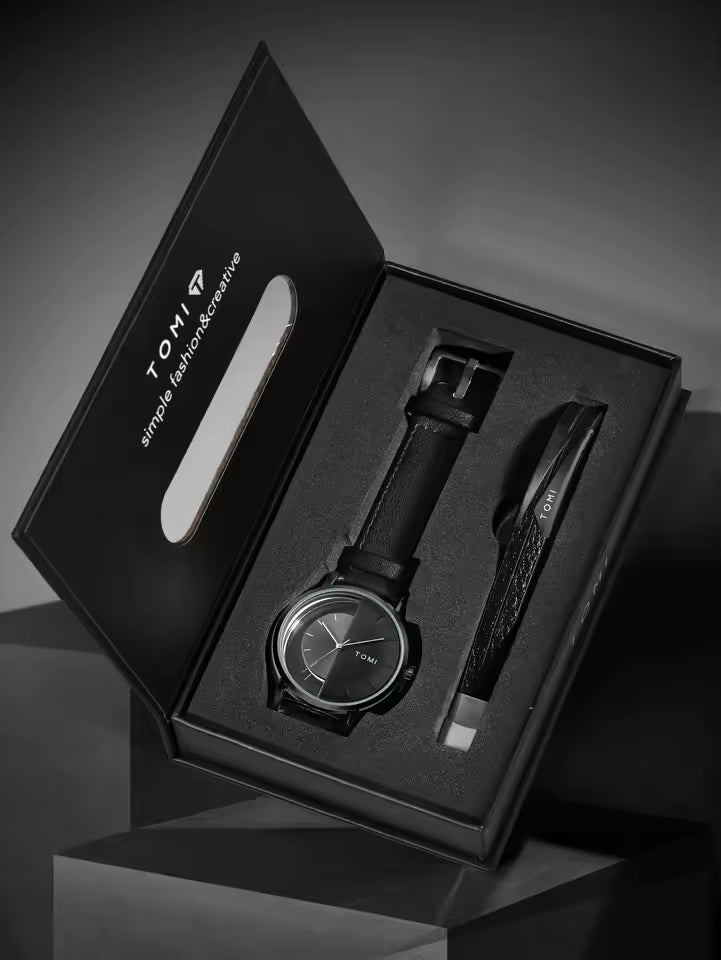 TOMI T-080 Unisex Watch With Bracelet