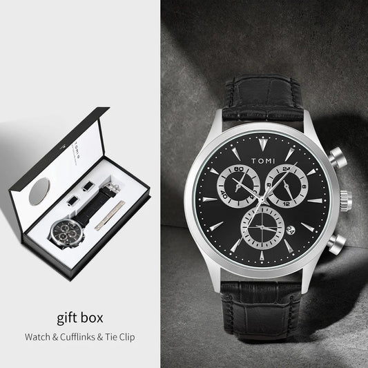 TOMI T-602 Chronograph Premium Luxury Business Men's Watch