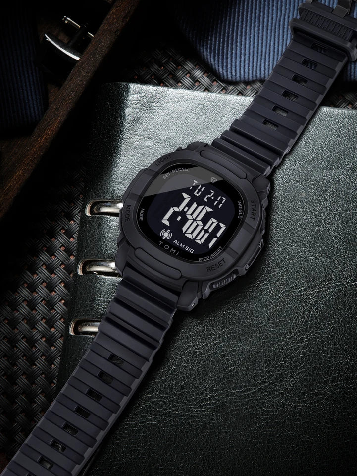 TOMI T-208 New Gift Box Packaging Men's Simple Casual Sports Electronic Watch