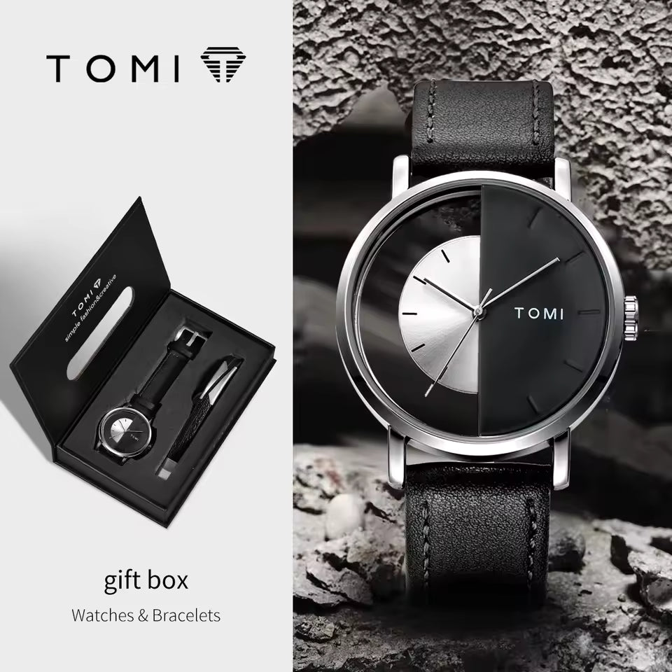 TOMI T-080 Unisex Watch With Bracelet