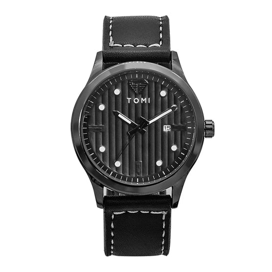 TOMI T-092 Luxury Business Watch – Date Quartz | Premium Box Packing