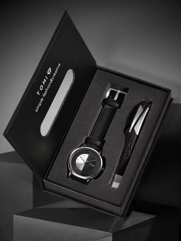 TOMI T-080 Unisex Watch With Bracelet
