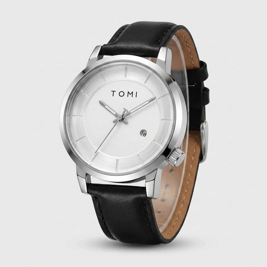 TOMI T-101 Executive Luxury Men's Watch – Date Quartz Round Dial