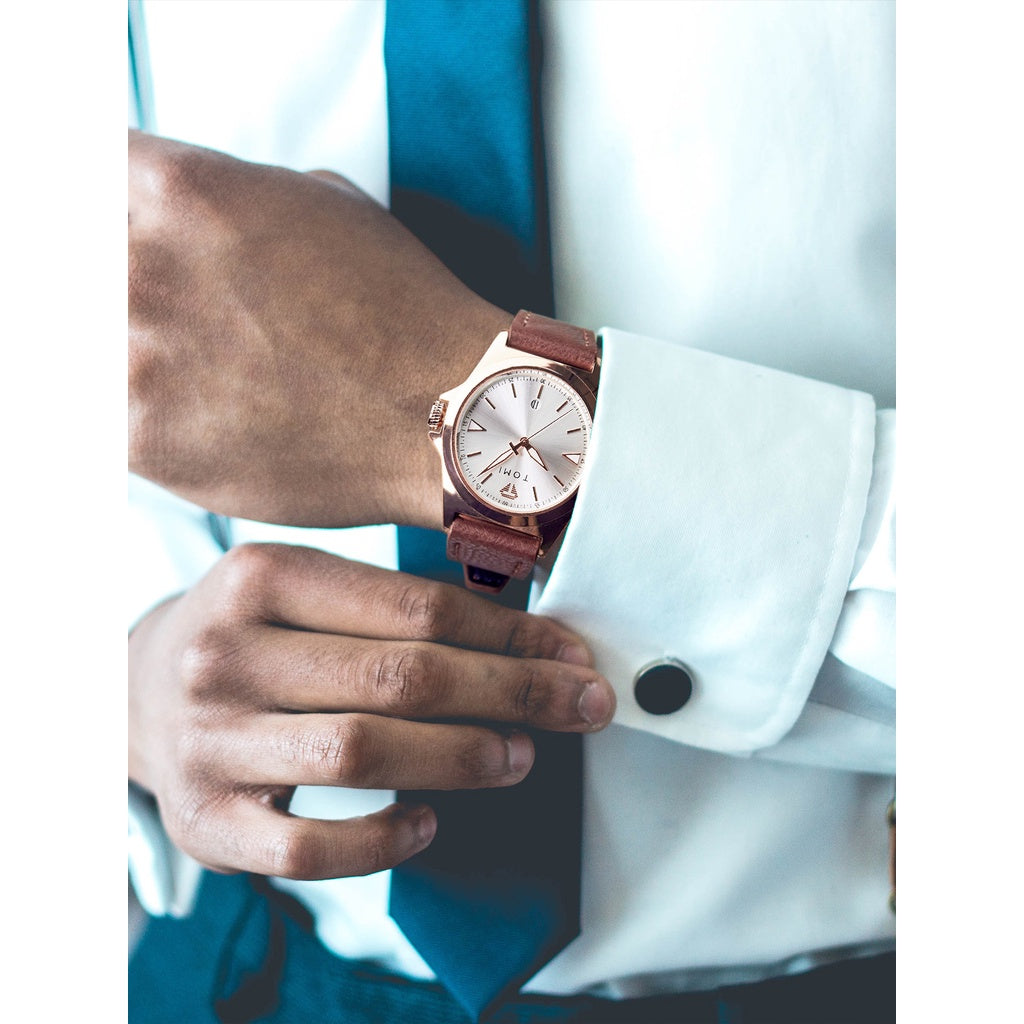 TOMI T-041  Premium Men’s Business Quartz Date Watch