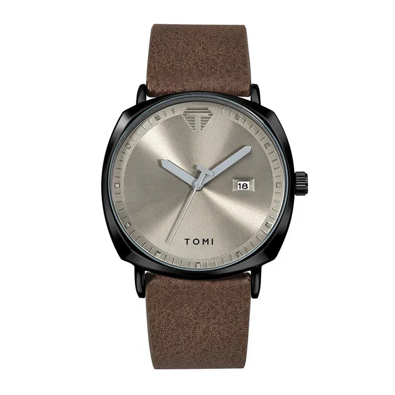TOMI T-044 Luxury Watch Quartz Date | Premium Gift Box