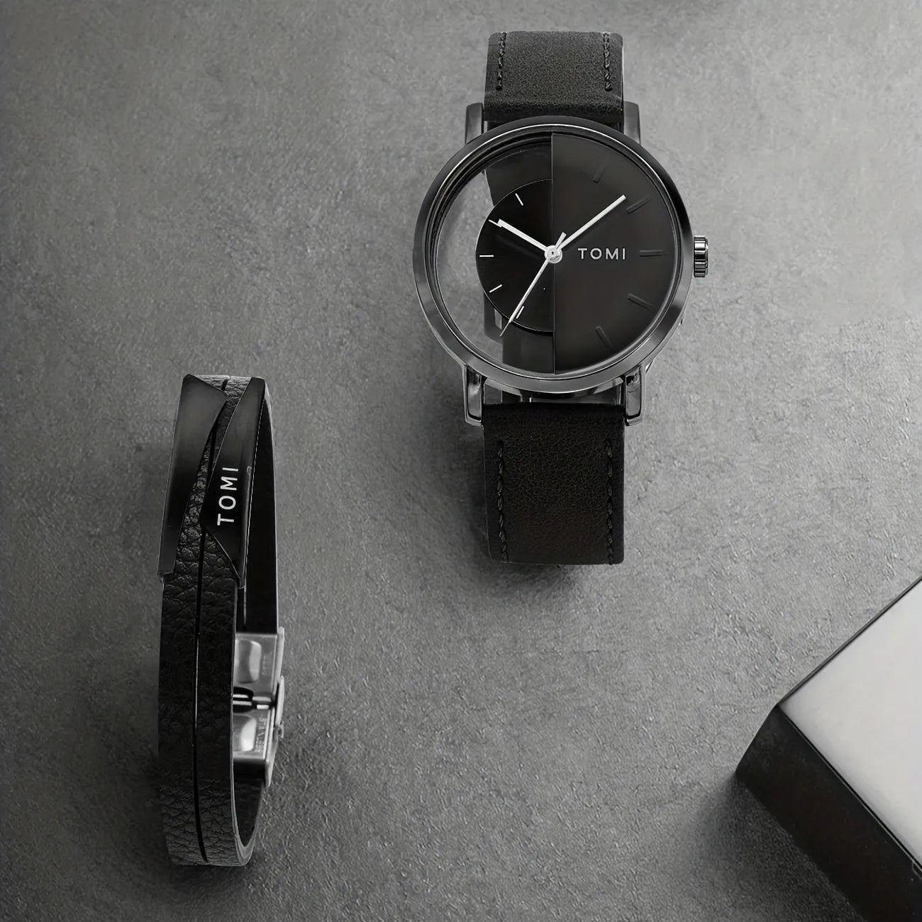 TOMI T-080 Unisex Watch With Bracelet