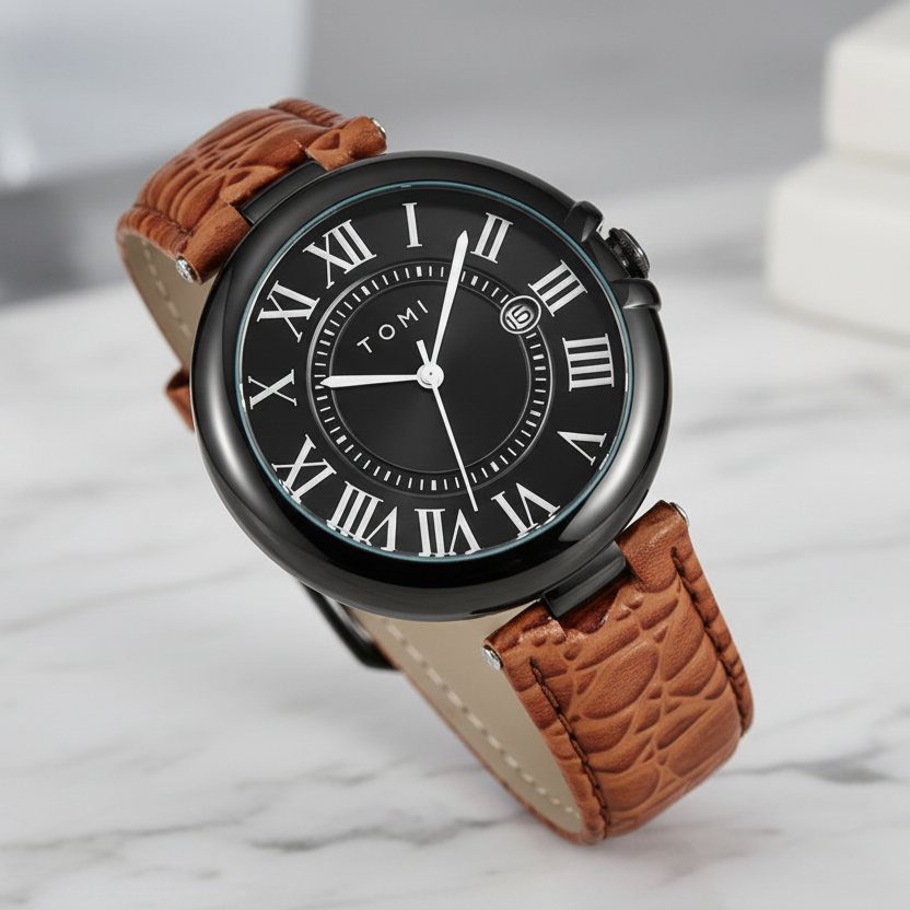 TOMI T-075 Business Luxury Wrist Watch