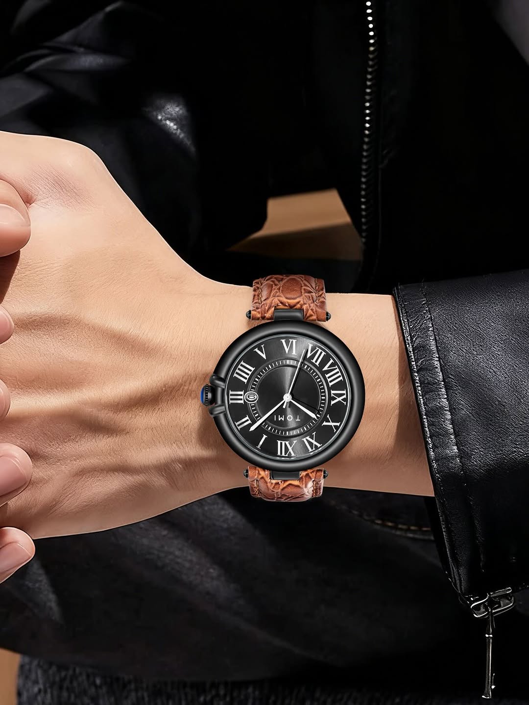 TOMI T-075 Business Luxury Wrist Watch