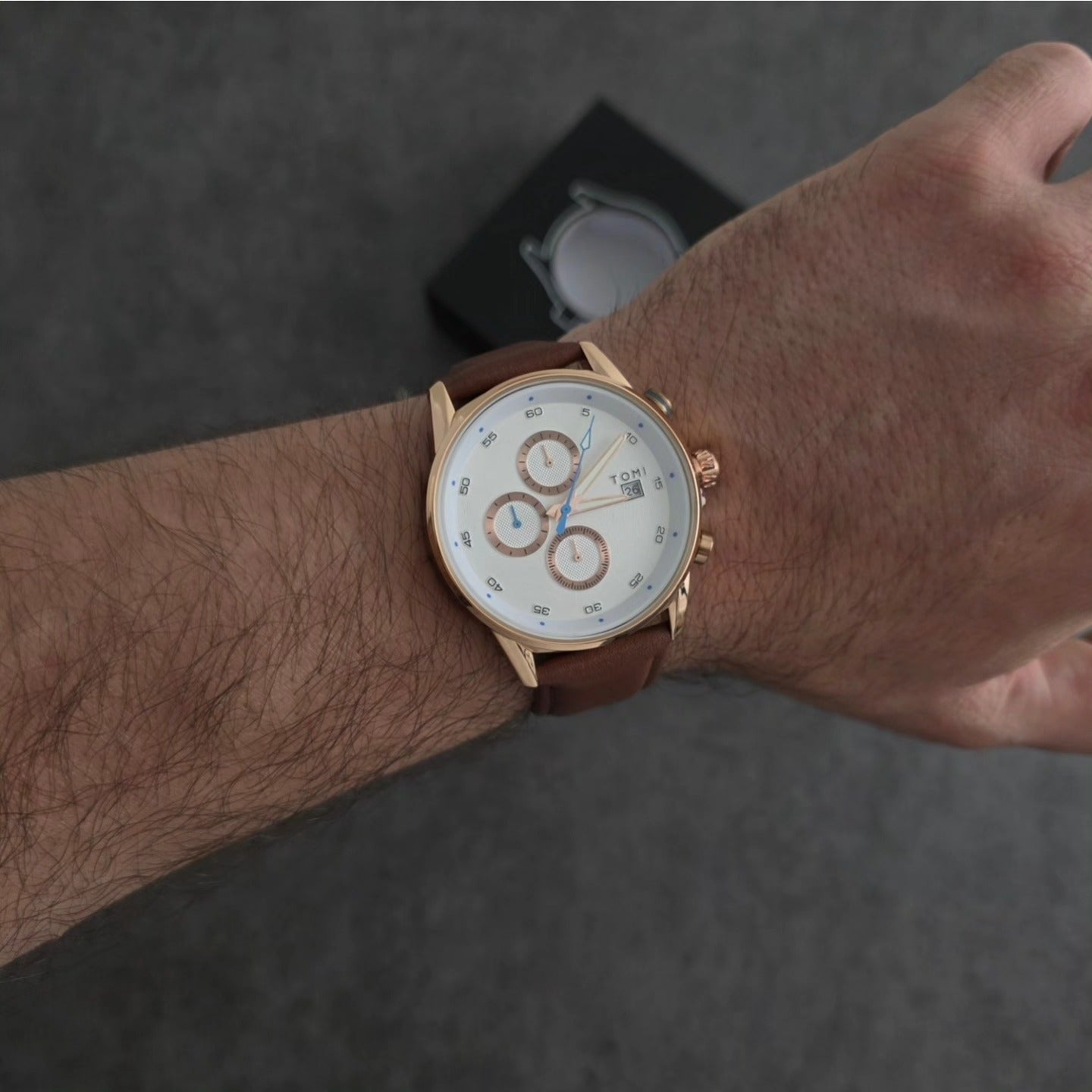 TOMI T-601 S6 Chronograph Watch Business Luxury Watch