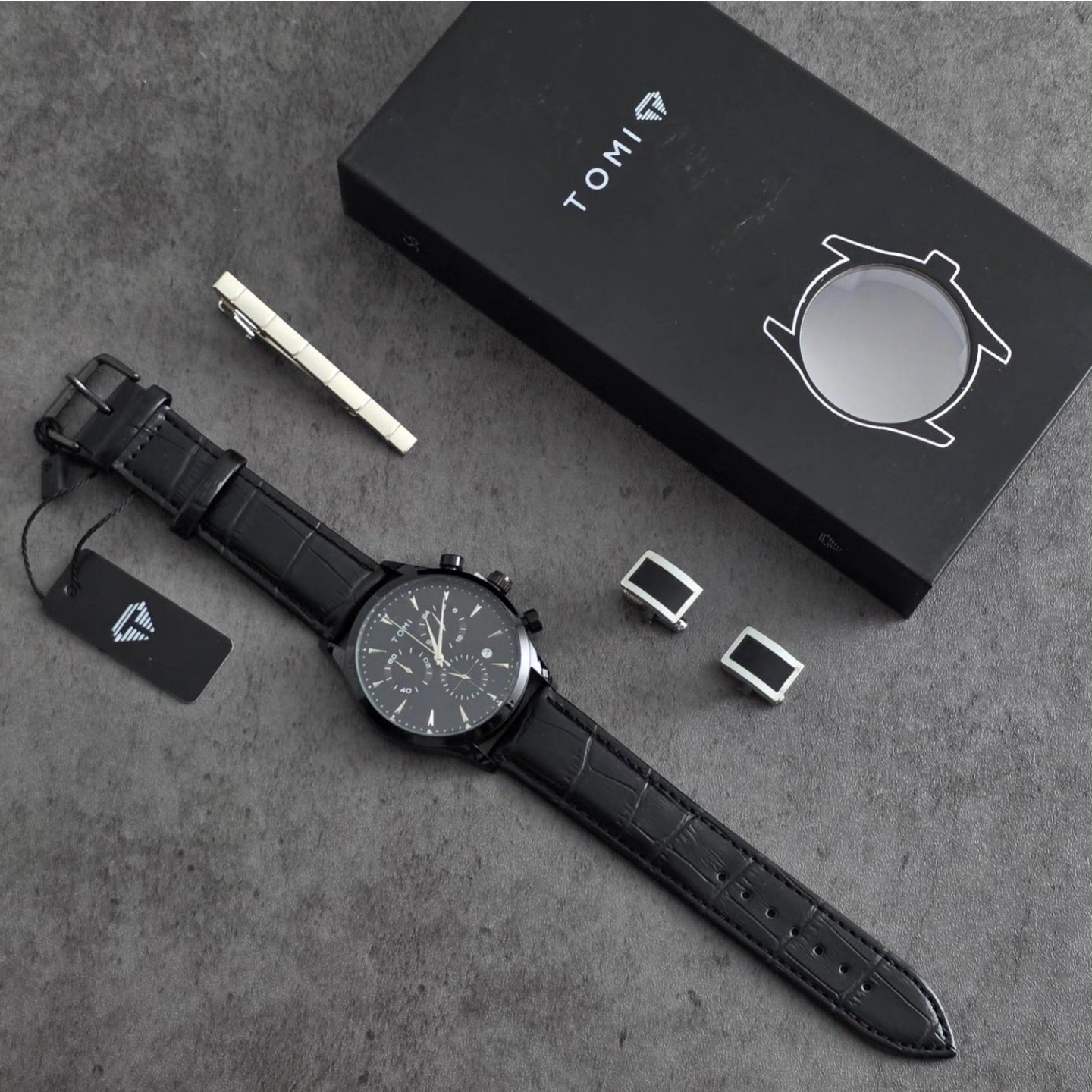 TOMI T-602 Chronograph Premium Luxury Business Men's Watch