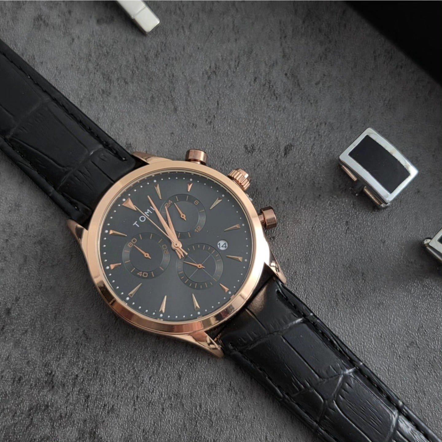 TOMI T-602 Chronograph Premium Luxury Business Men's Watch