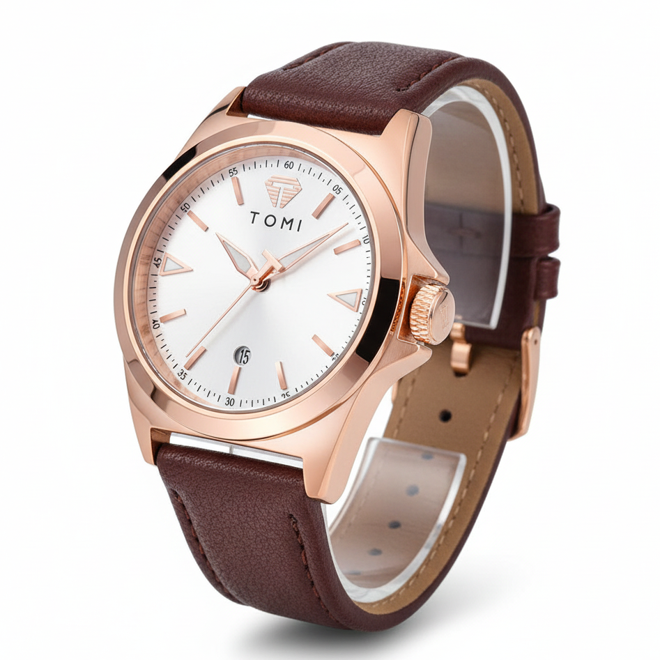 TOMI T-041  Premium Men’s Business Quartz Date Watch