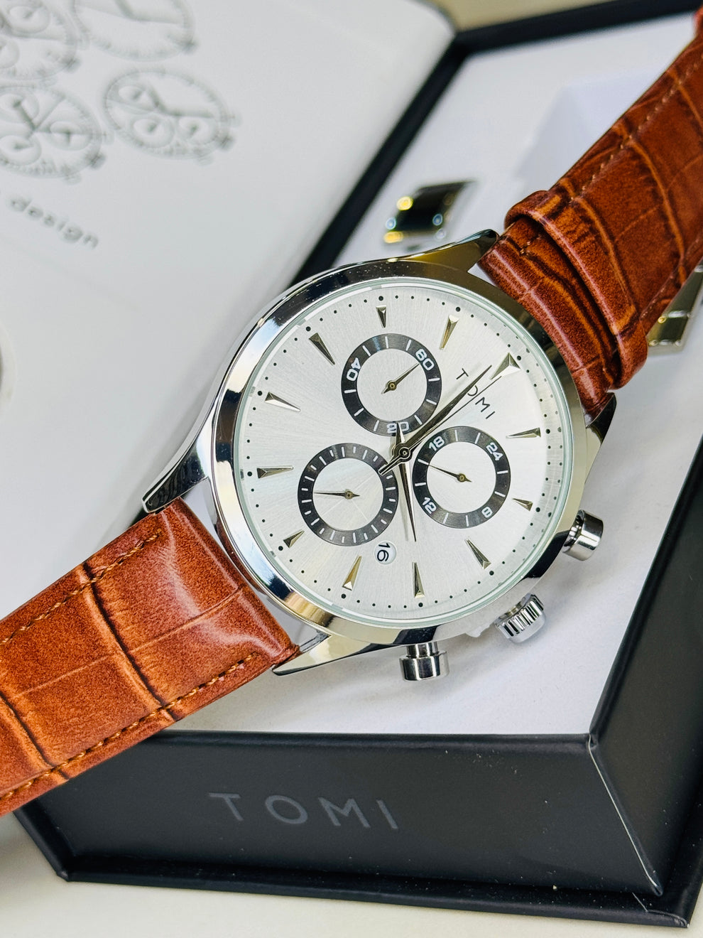 TOMI T-602 Chronograph Premium Luxury Business Men's Watch