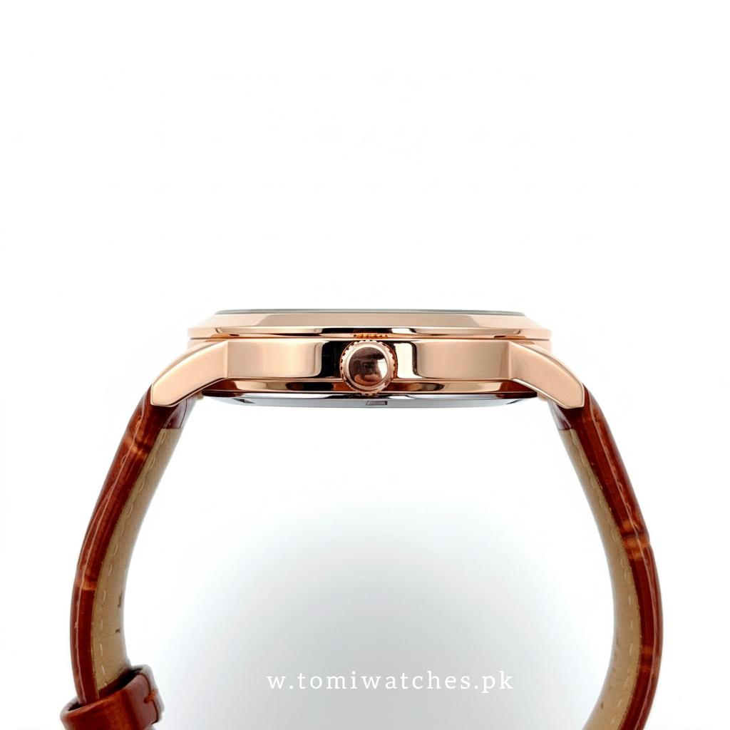 TOMI T-236 Side Second Moon Graph Watch