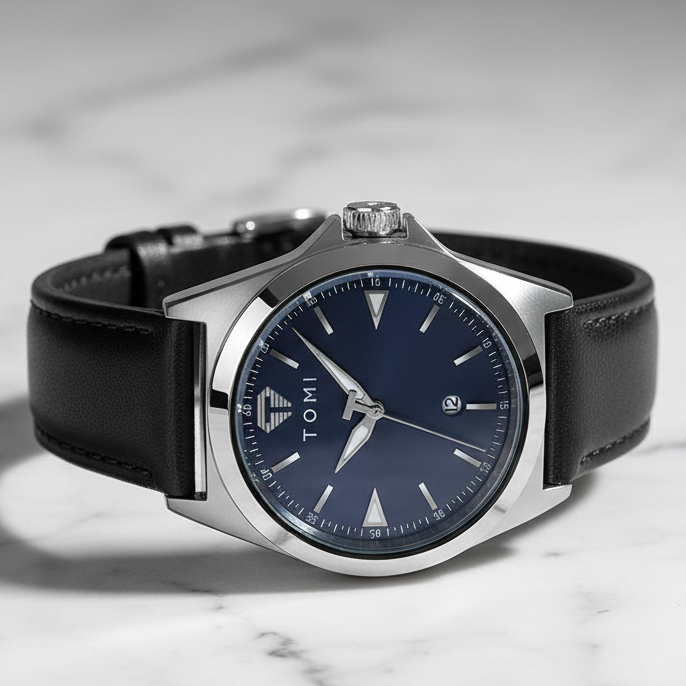 TOMI T-041  Premium Men’s Business Quartz Date Watch