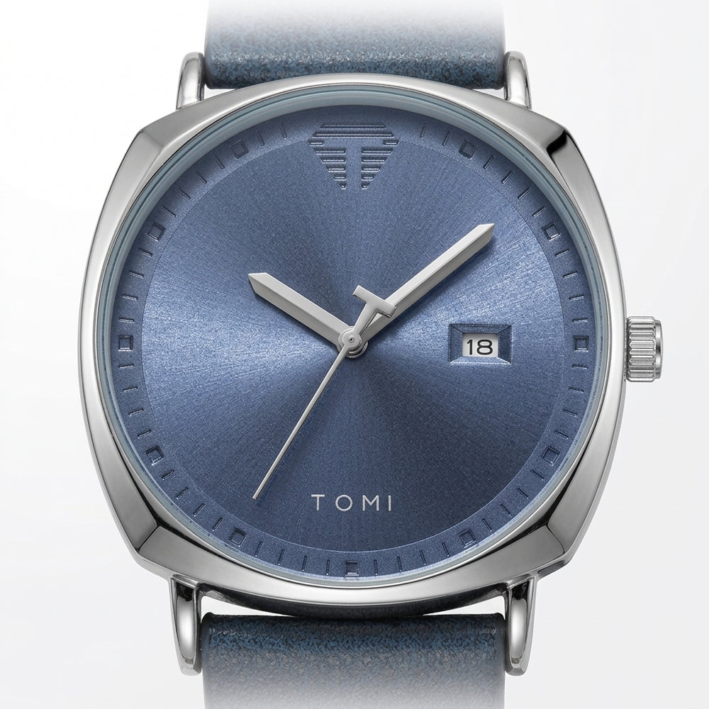 TOMI T-044 Luxury Watch Quartz Date | Premium Gift Box